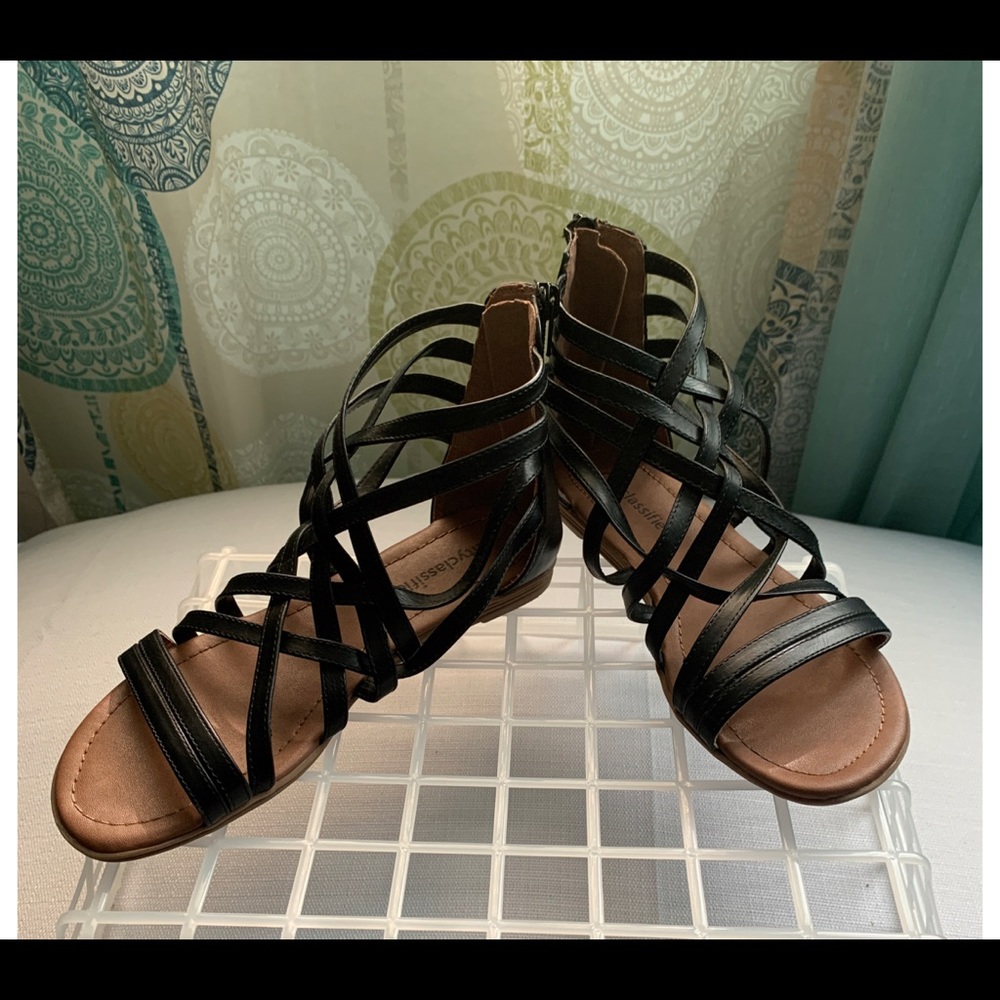 CityClassified Gladiator Sandals Size 6.5